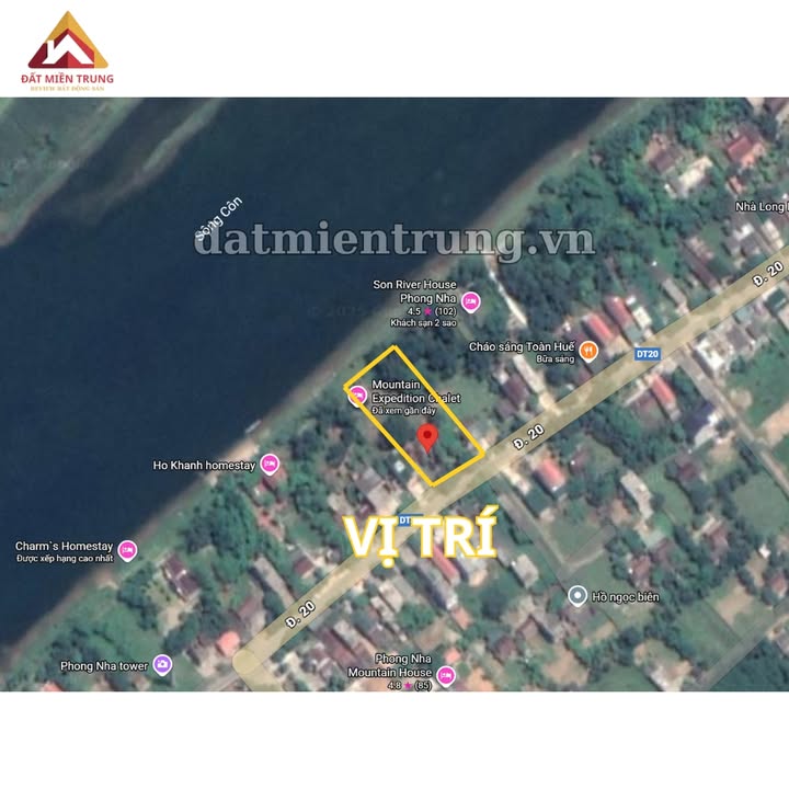 Đất kinh doanh mặt tiền đường 20 Sông Son, Quảng Bình 1.425m² - Tiềm năng sinh lời vượt trội!