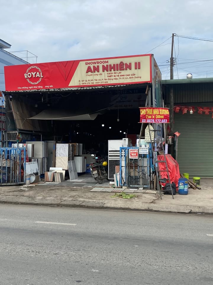 Mặt bằng cho thuê mặt tiền Quốc lộ 1K Dĩ An - Giá thỏa thuận hấp dẫn!