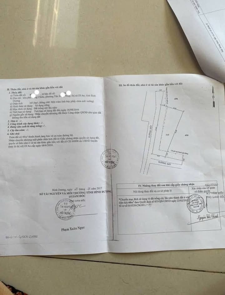 Dãy trọ 108m² khu phố Chiêu Liêu, Dĩ An - Giá 3.5 tỷ, thương lượng hấp dẫn!
