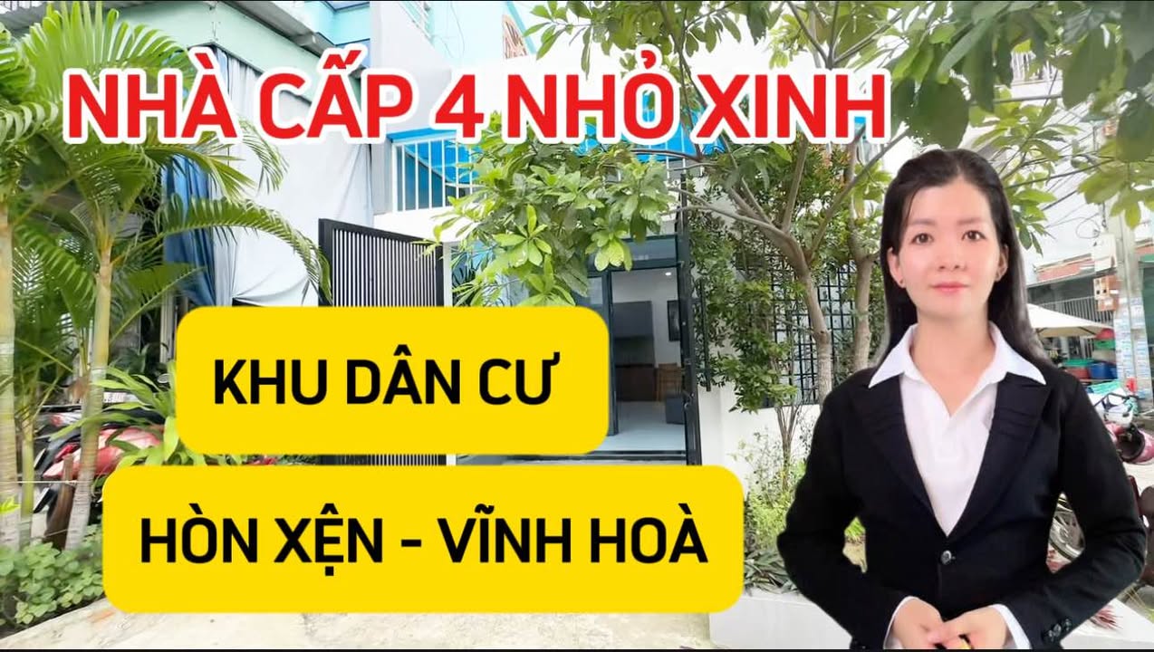 Nhà 2 mặt tiền Đường Nguyễn Địa Lô, Vĩnh Hòa, Nha Trang 71,5m² giá 5,5 tỷ - Kinh doanh thuận lợi!