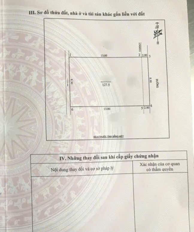 Đất đấu giá xóm 5 Hưng Chính 127.5m² giá chỉ 4.335 tỷ - Cơ hội đầu tư tuyệt vời!