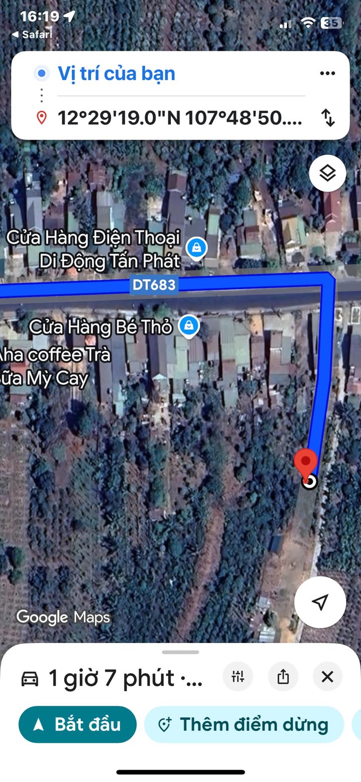 Đất thổ cư mặt tiền đường ở Nam Xuân 273m² - Cách trường Lê Lợi chỉ 200m!