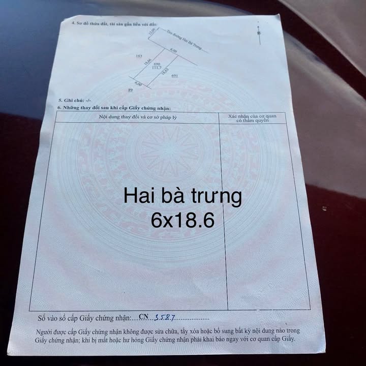 Đất mặt tiền đường Hai Bà Trưng, Chư Sê 111m² giá 2.1 tỷ - Cơ hội đầu tư tuyệt vời!