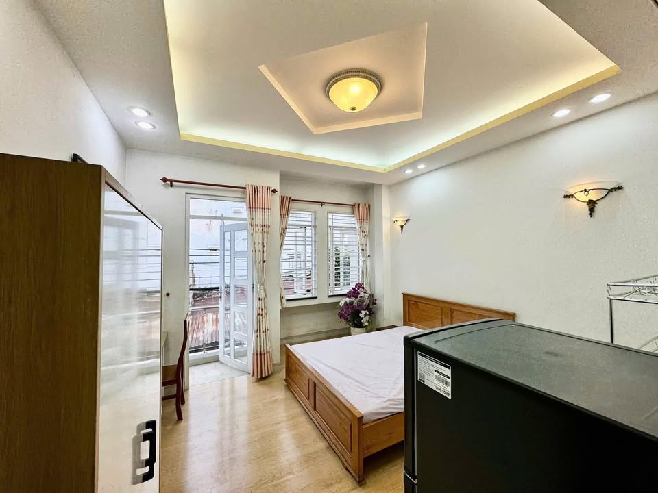 Căn hộ Studio Hoàng Hoa Thám, Bình Thạnh - Ban công thoáng mát, full nội thất
