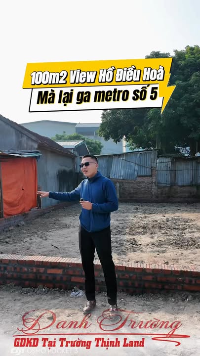 Đất nền Kiều Phú, Quốc Oai 100m² giá 5 tỷ - View hồ tuyệt đẹp!