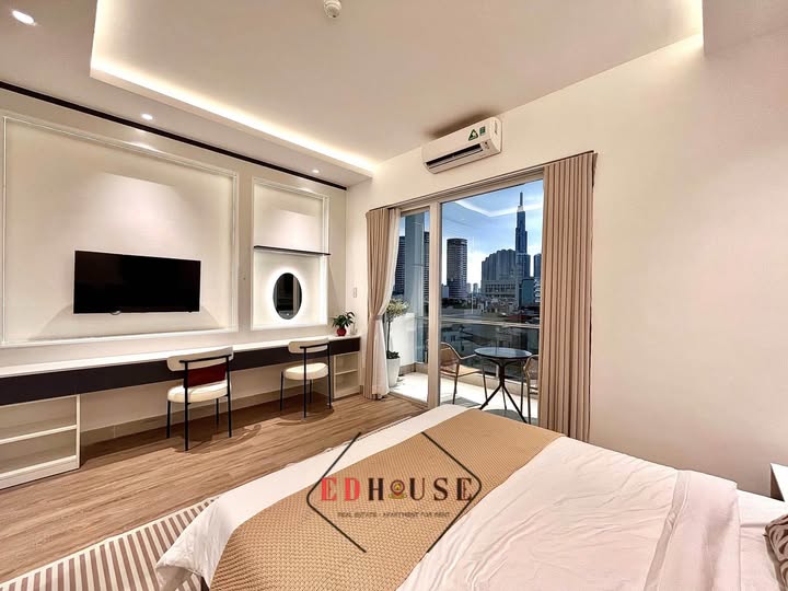 Căn hộ studio hiện đại tại quận Bình Thạnh 14 triệu - View đẹp, đầy đủ tiện nghi!