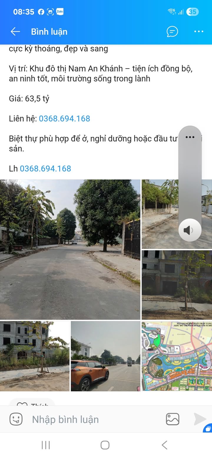 Biệt thự đơn lập KĐT Nam An Khánh 455m² giá 63.5 tỷ - Không gian sống lý tưởng!