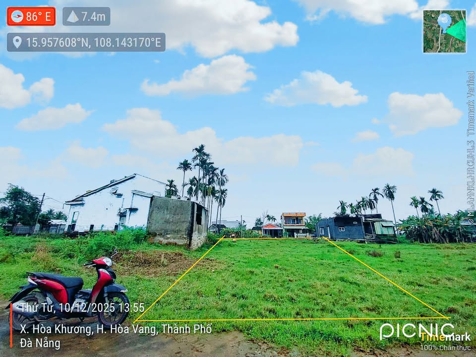 Đất nền Hòa Khương Đà Nẵng 144m² giá 900 triệu - Mặt tiền bê tông 5m!