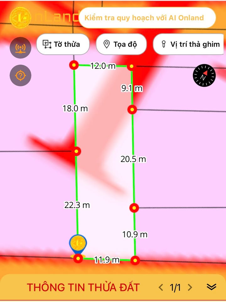 Đất thổ cư 480m² Hẻm C1 Quốc lộ 27, xã Ea Ktur - Giá chỉ 1.8 tỷ!