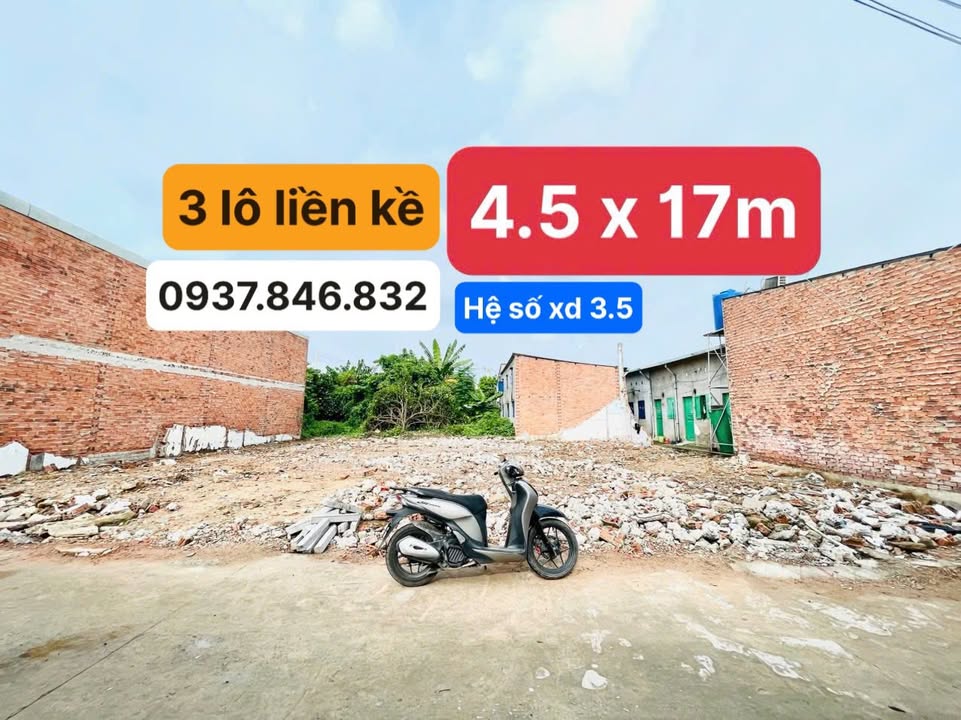 Đất thổ cư 76.5m² tại đường Hà Huy Giáp, quận 12 - Giá 4.25 tỷ, thương lượng ngay!