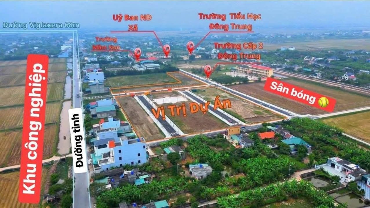 Đất đấu giá Đông Trung Tiền Hải 98m² - Mặt tiền 6m tiện kinh doanh!