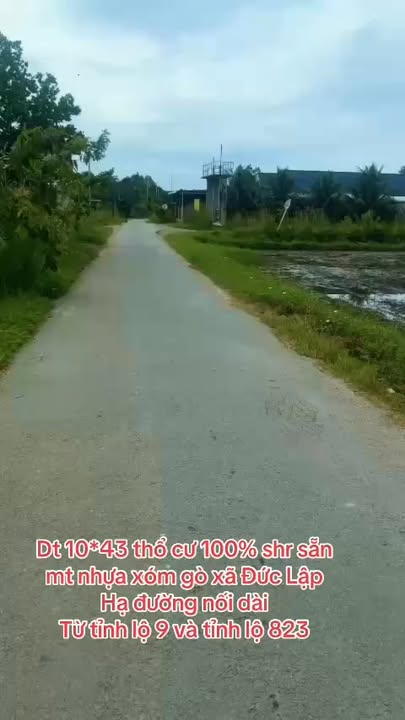 Đất thổ cư 430m² tại Xóm Gò, Đức Lập Hạ, giá 2.8 tỷ - Cơ hội đầu tư tốt!