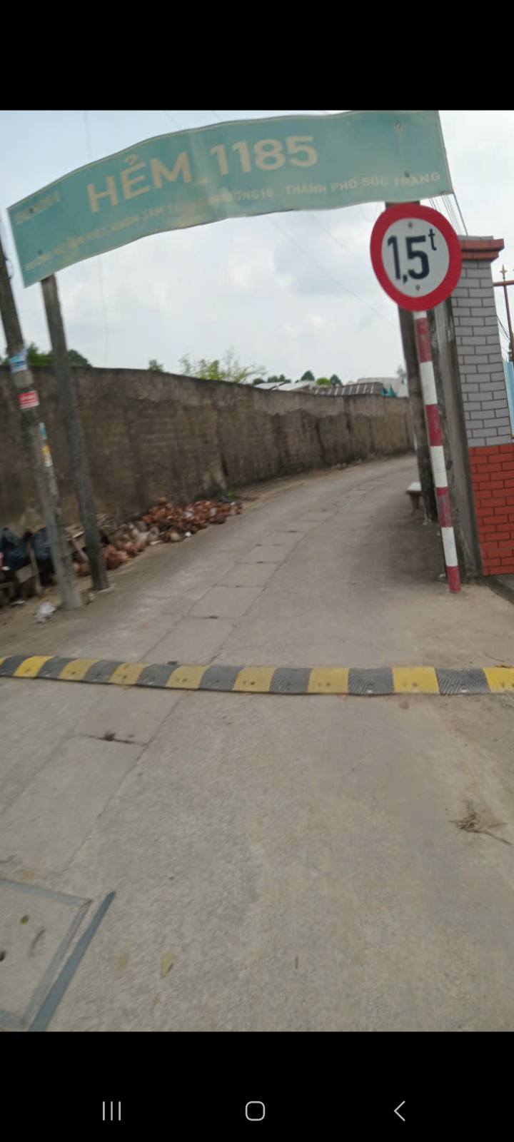 Đất nền hẻm 1185 ô tô vào tận nơi, 259m² chỉ 1.15 tỷ tại TP Sóc Trăng!