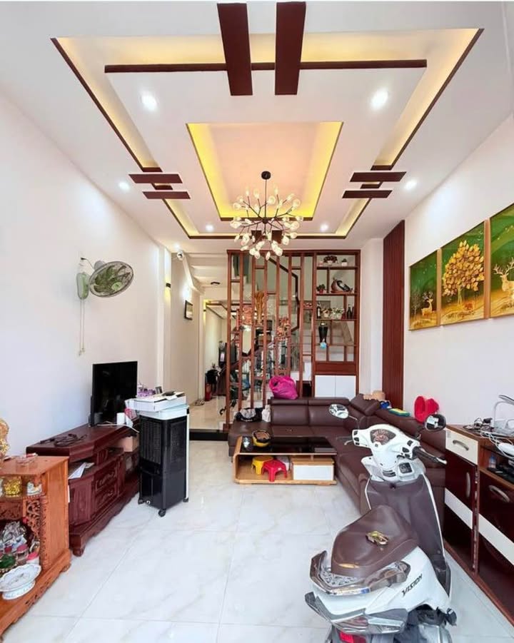 Nhà 3 tầng kiệt ô tô 6m đường Hà Huy Tập, Thanh Khê, Đà Nẵng giá 5.95 tỷ - Nở hậu phong thủy!