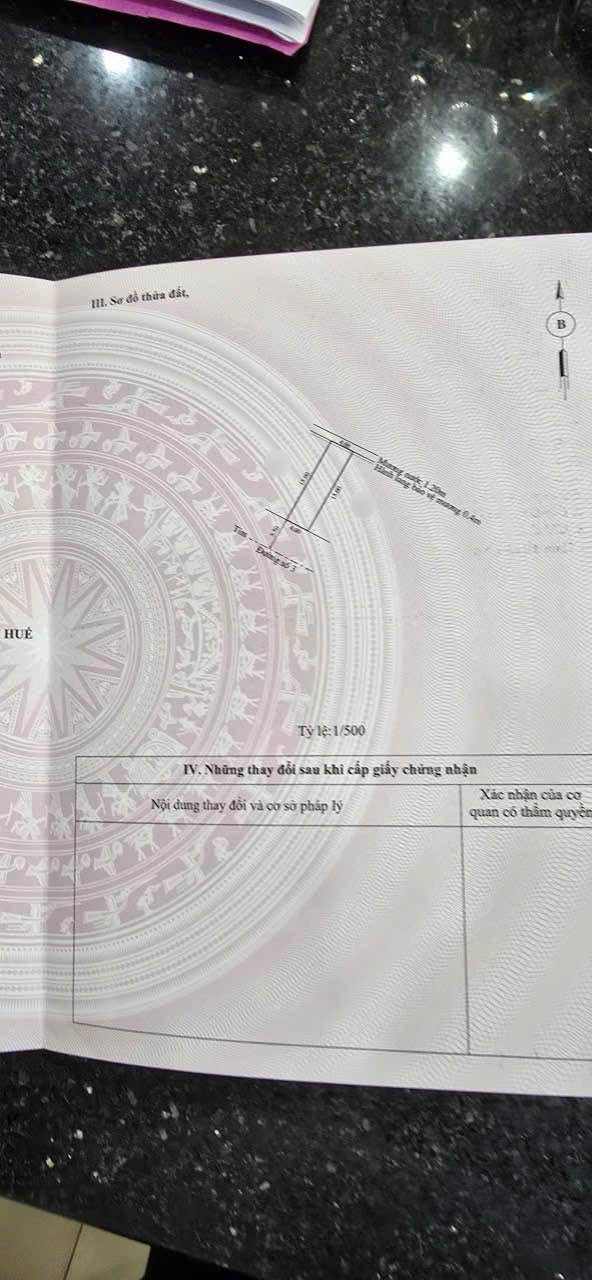 Đất mặt tiền 60m² KQH Đông Nam Thuỷ An, Huế giá chỉ 2,8 tỷ - Đầu tư sinh lời cao!