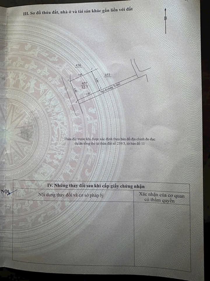 Đất nền Yên Vĩnh, Kim Chung, Hoài Đức 52.7m² giá 6.059 tỷ - Lô góc ô tô đỗ cửa!