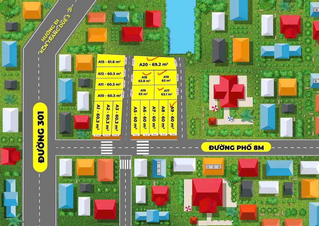 Đất nền Vân Canh Hoài Đức 60m² - Giá hợp lý, đầu tư sinh lời ngay!