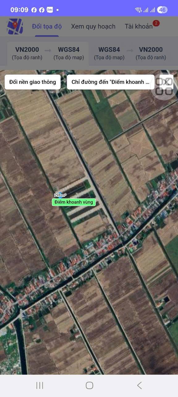 Đất nền 298m² tại xã Hồi Ninh, Kim Sơn - Lô đất đẹp hai mặt tiền, giá thỏa thuận!