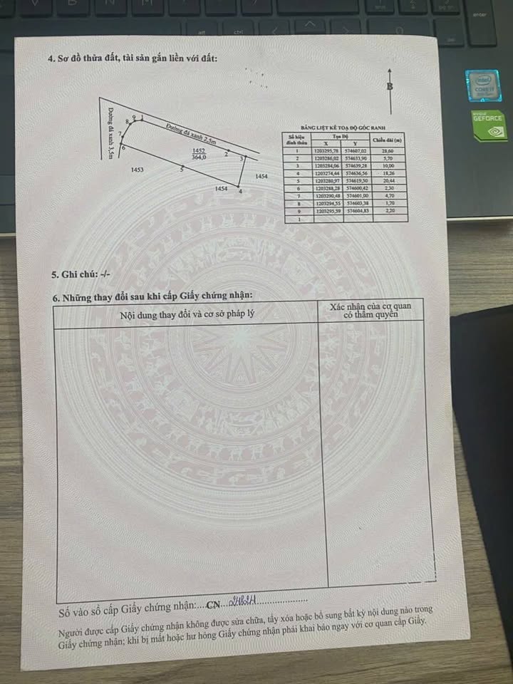 Đất thổ cư 380m² xã Mỹ Hạnh giá 950 triệu - Đầu tư sinh lời lý tưởng!