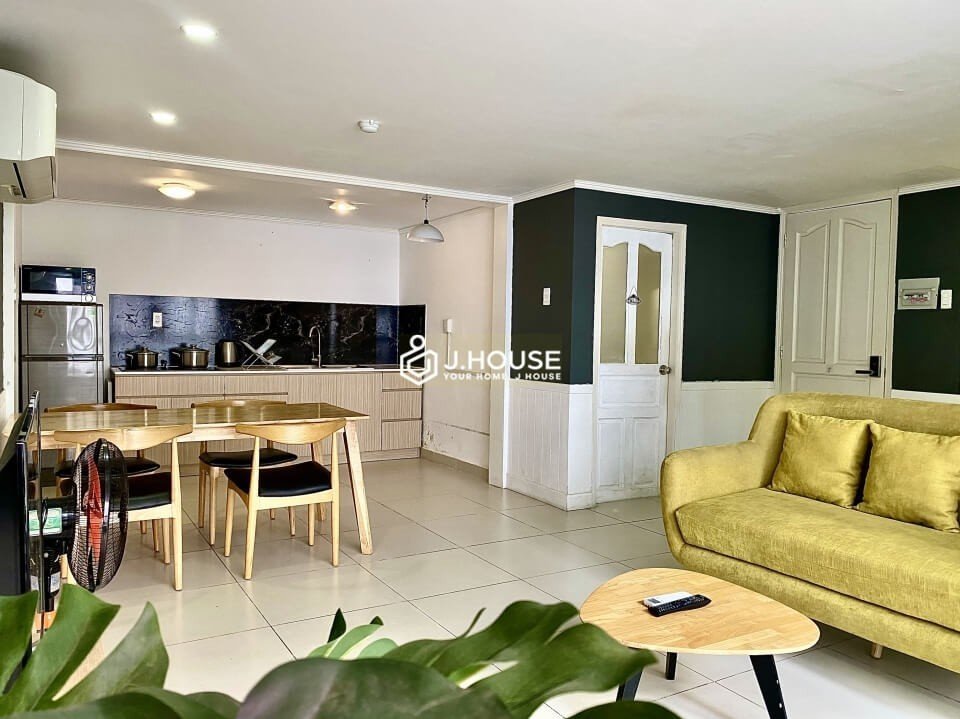 Căn hộ 2 phòng ngủ quận 1, 78m² giá 18 triệu - Sẵn sàng vào ở ngay!