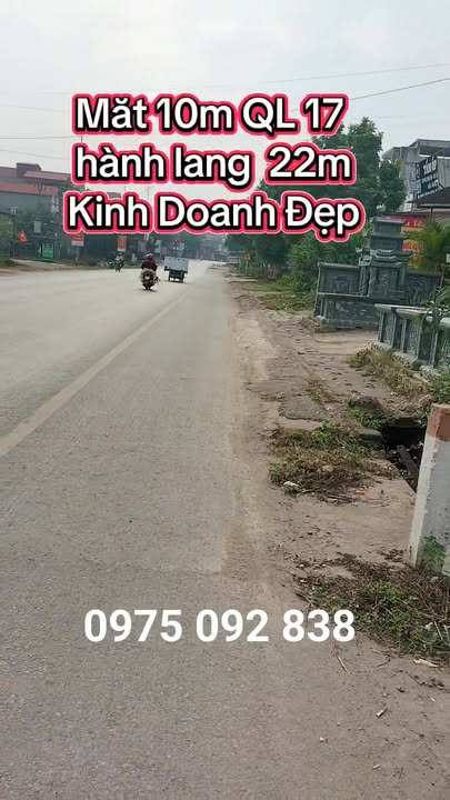 Đất đấu giá 200m² mặt QL 17 - Đầu tư sinh lời ngay lập tức!