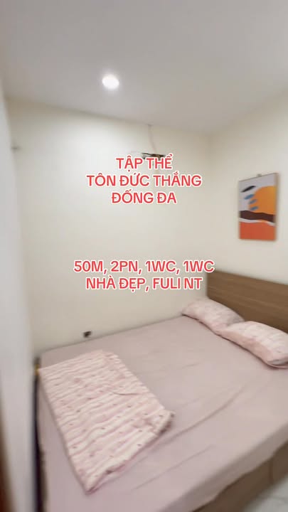 Căn hộ Tập thể thấp tầng Tôn Đức Thắng, Đống Đa 50m² giá 4.x tỷ - Sẵn sàng vào ở ngay!