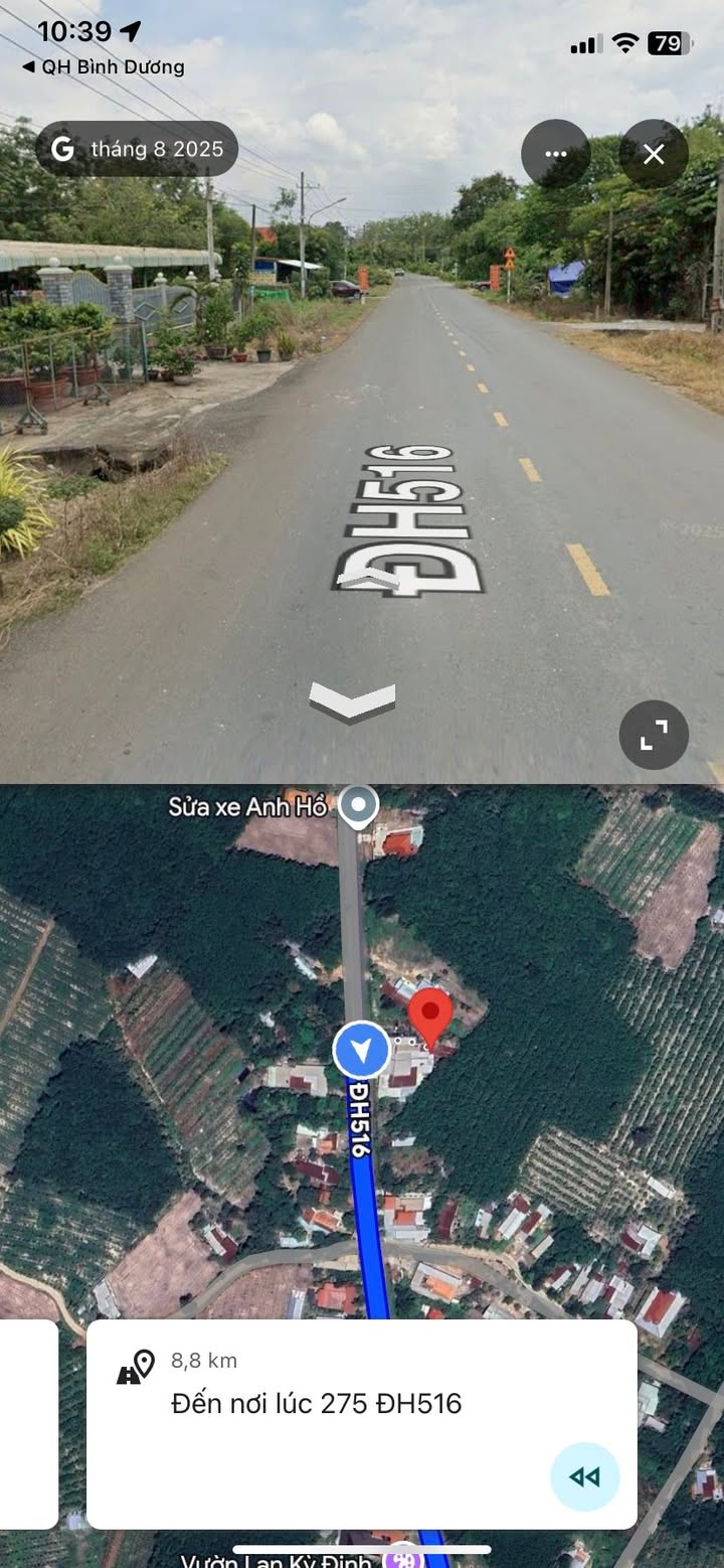 Đất thổ cư mặt tiền ĐH 516 An Long Phú Giáo 480m² giá 2.9 tỷ - Cơ hội đầu tư sinh lời!