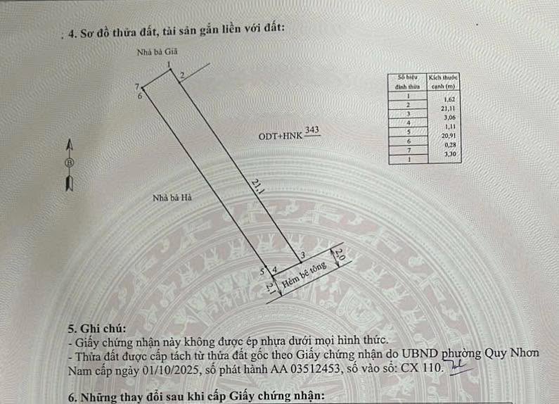 Đất nền khu Thành Thái, Quy Nhơn 71m² giá 1.99 tỷ - Sổ hồng riêng, vị trí đắc địa