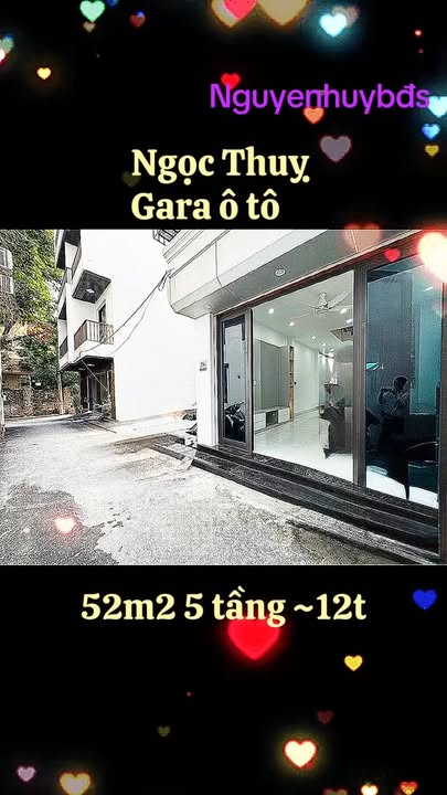 Nhà phố Ngọc Thụy 52m², 5 tầng, Gara ô tô - Lô góc đẹp!