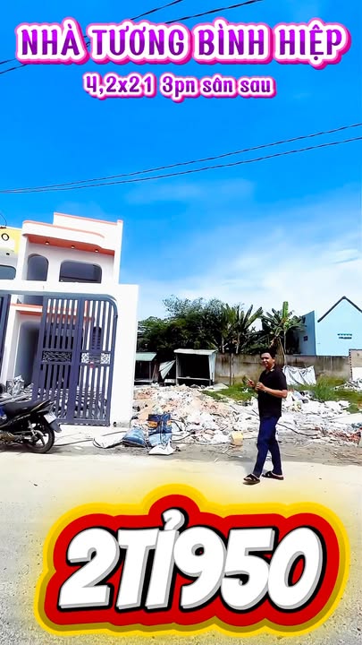 Nhà trệt lửng 60m² Tương Bình Hiệp giá 2.95 tỷ - Sẵn sàng vào ở ngay!