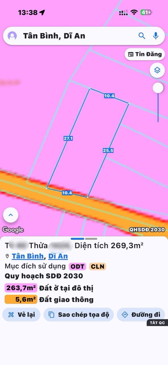 Nhà xưởng 270m² tại Dĩ An giá 6.7 tỷ - Cơ hội đầu tư tuyệt vời!