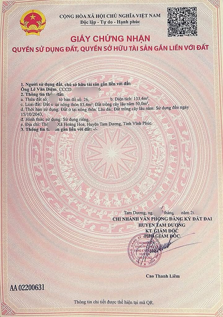 Đất nền mặt đường Tỉnh lộ 309c, xã Hoàng Hoa, 133m² giá 1.38 tỷ - Đầu tư sinh lời ngay!