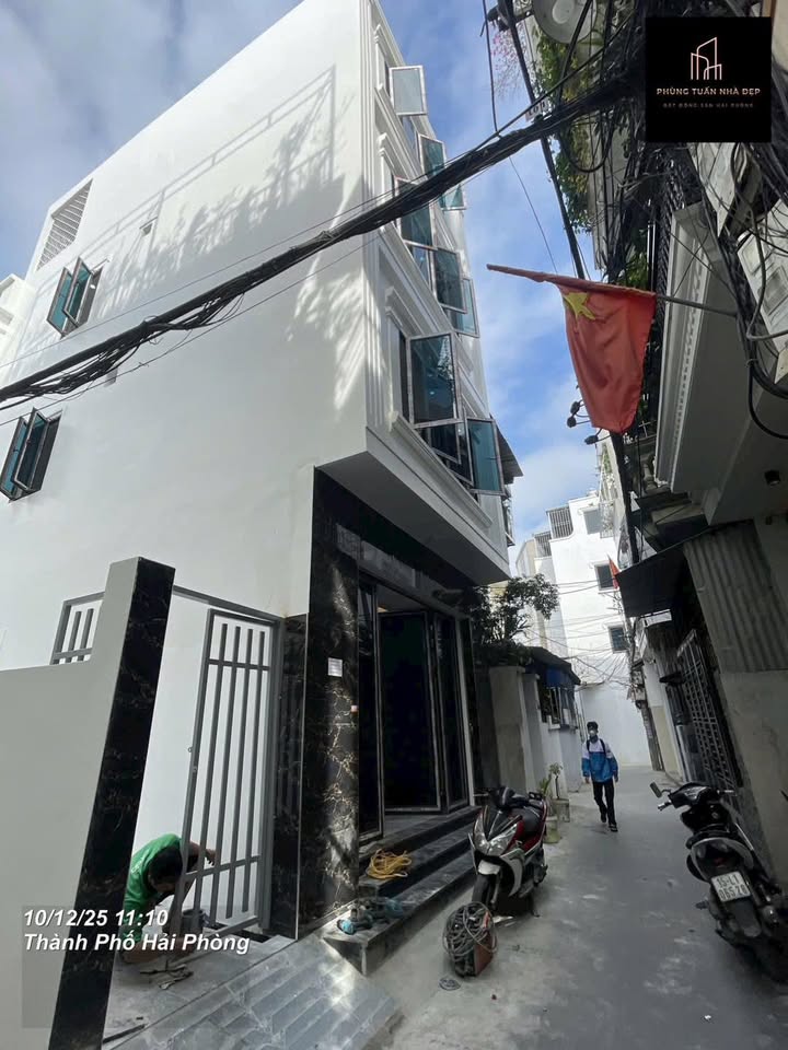 Nhà xây mới mặt ngõ Trần Nguyên Hãn, Lê Chân, Hải Phòng 50m² giá 4.2 tỷ - Đầu tư sinh lời ngay!