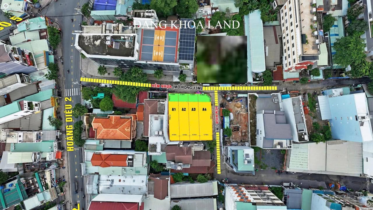 Đất 2 mặt hẻm Hoàng Diệu II, Thủ Đức 118.7m² giá 12.8 tỷ - Cơ hội đầu tư hiếm có!