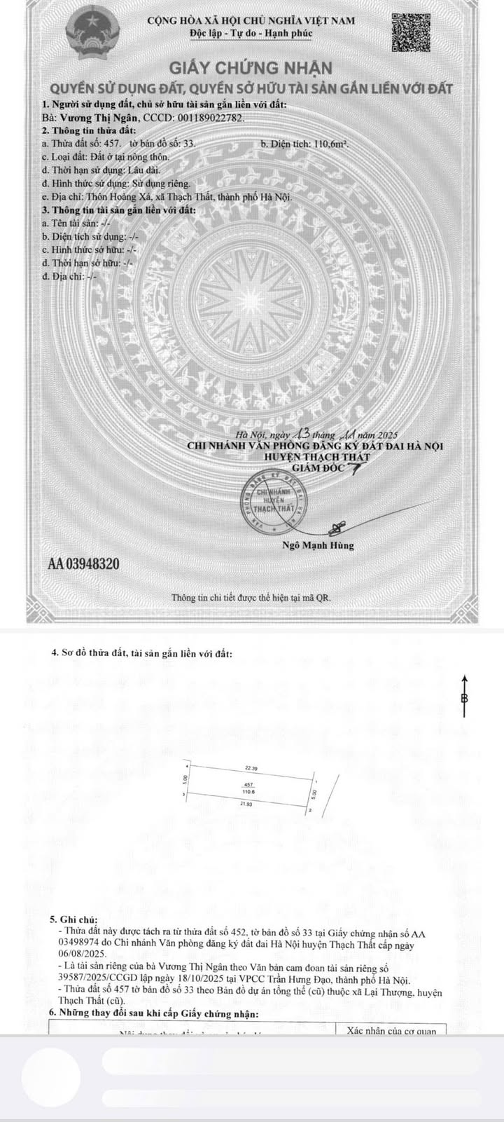 Đất đẹp Hoàng Xá, Lại Thượng 100m² giá chỉ 2.1 tỷ - Cơ hội vàng đầu tư!