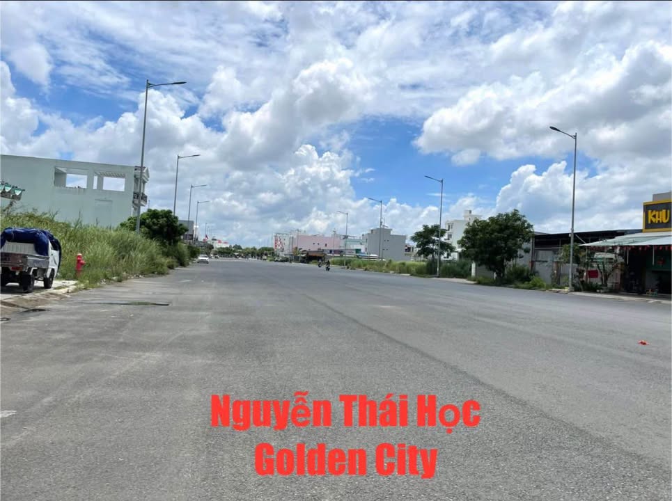 Đất nền Golden City, đường Nguyễn Thái Học, 300m² - Đầu tư sinh lời hấp dẫn!