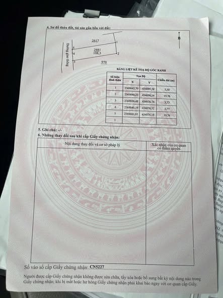 Đất Phường Ba Hàng TP Phổ Yên 108m² giá 1 tỷ - Vị trí trung tâm thuận lợi!