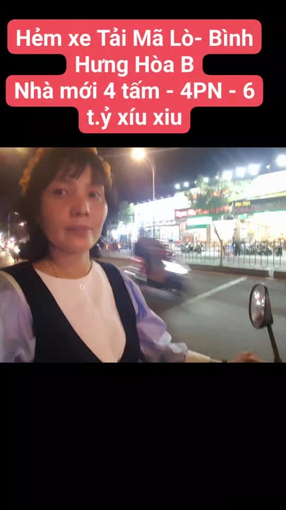 Nhà 4 tầng Mã Lò, Bình Hưng Hòa B, 60m² - Sổ hồng chính chủ, giá thỏa thuận!