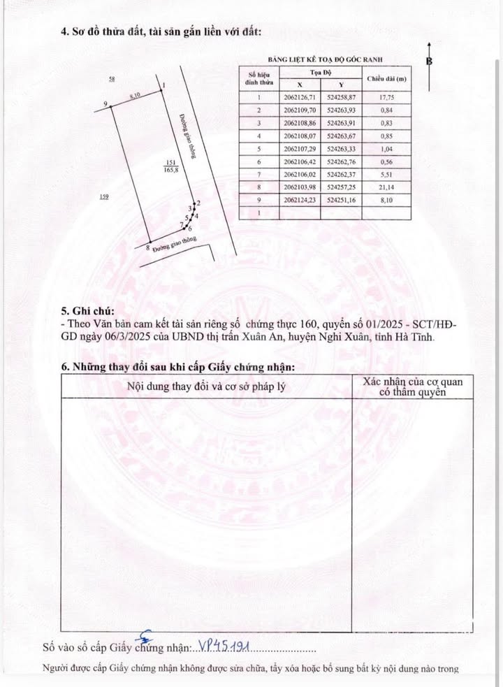 Đất nền lô góc 2 mặt tiền đường Ngụy Khắc Đản, Xuân An 165m² - Giá chỉ 2 tỷ!