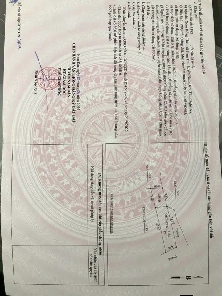 Đất nền Nam Thái 180m² giá thỏa thuận - Gần chợ và khu vui chơi