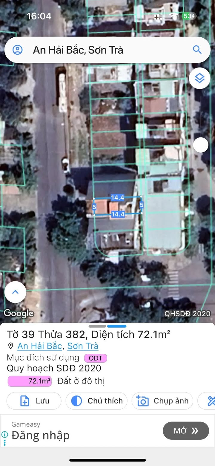 Lô đất Chính Hữu Đà Nẵng 72.1m² giá 1 tỷ - Cơ hội đầu tư lý tưởng sát biển!