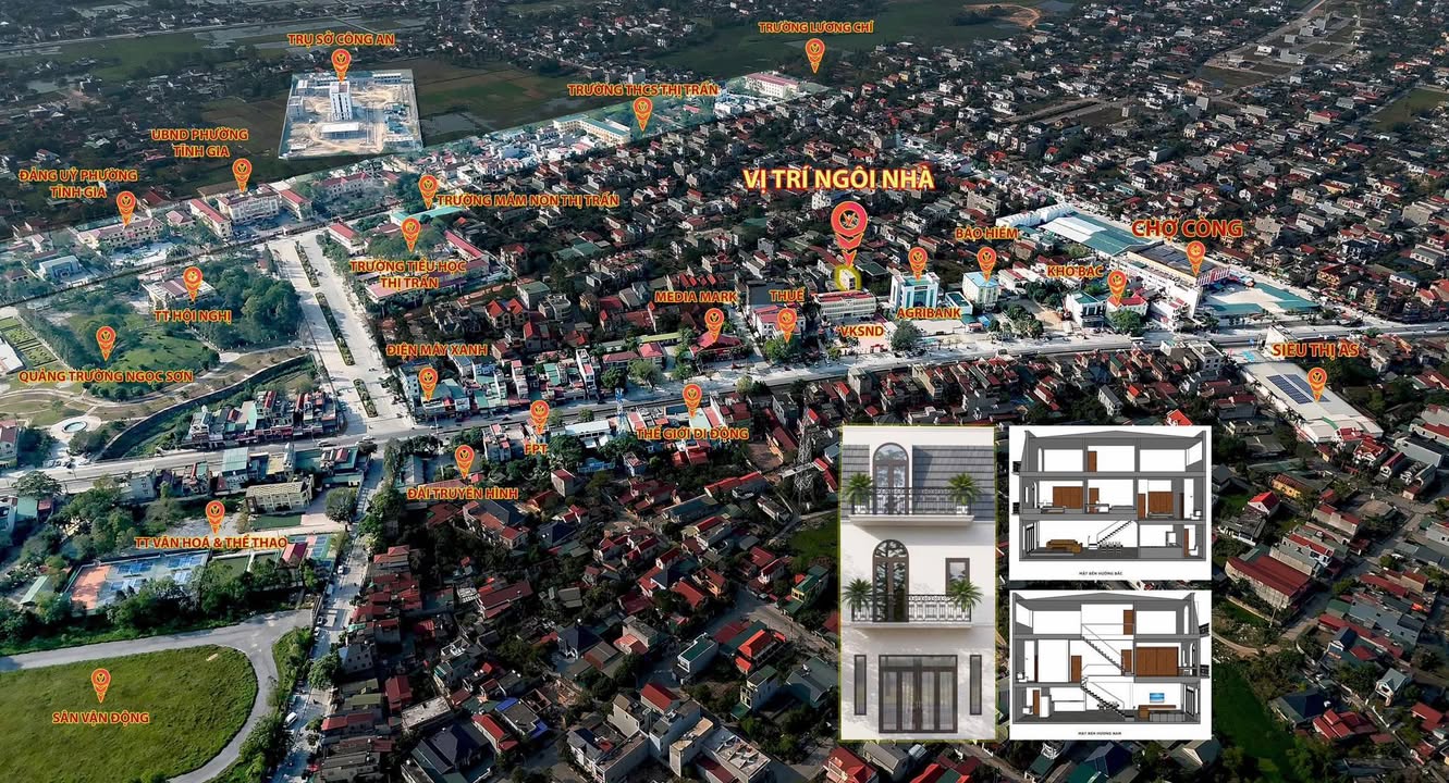 Nhà 3 tầng tại phường Tĩnh Gia, Nghi Sơn 228m² giá chỉ 2 tỷ - Cơ hội không thể bỏ lỡ!