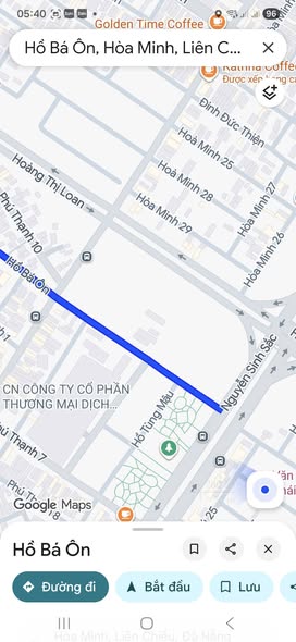 Bán đất đường Hồ Bá Ôn, Hòa Minh, Đà Nẵng 100m² - Vị trí đẹp, tiện ích đầy đủ!