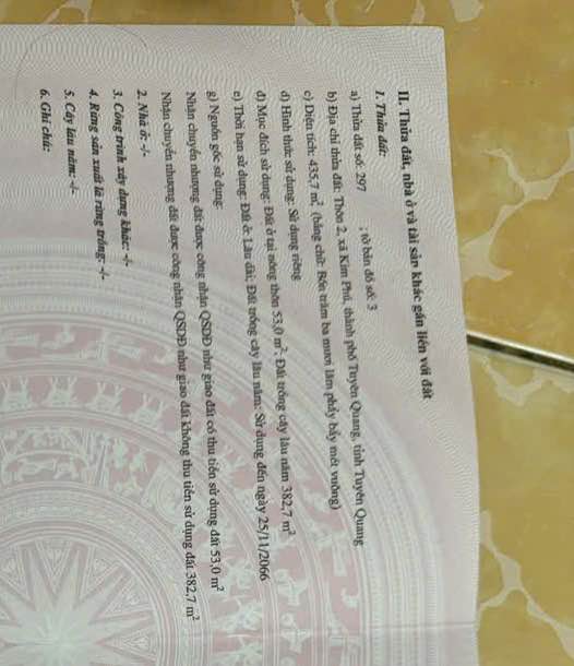 Đất thổ cư Kim Phú Yên Sơn 400m² giá 2.5 tỷ - Cơ hội đầu tư lý tưởng!