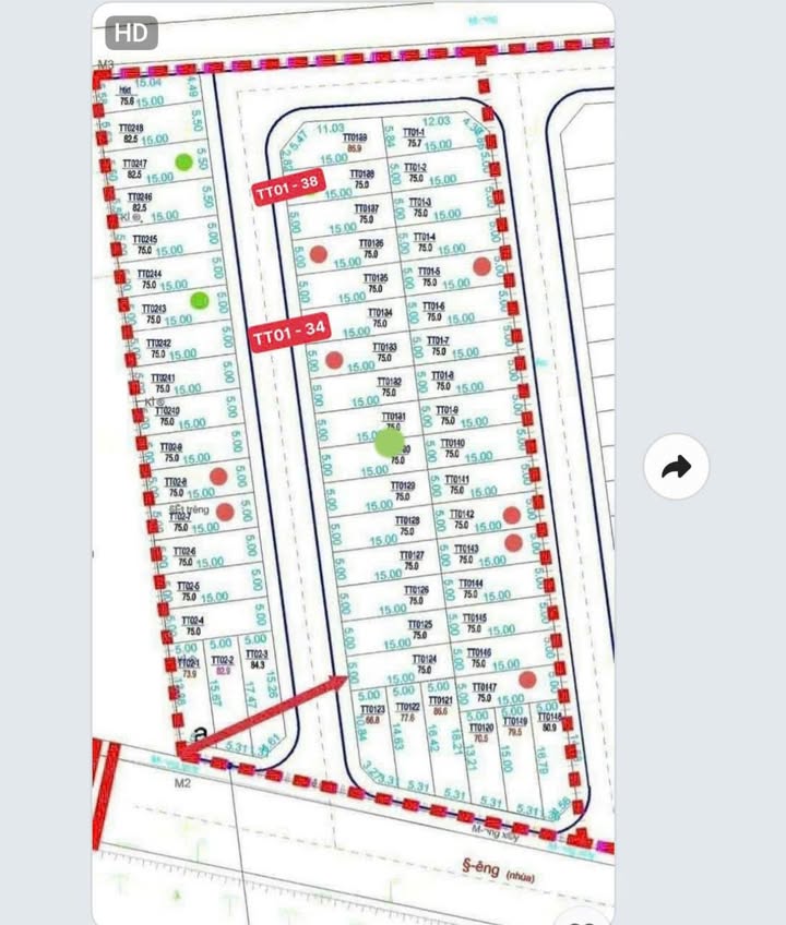 Đất nền tại xã Dân Hòa, huyện Thanh Oai, 75m² giá 5.715 tỷ - Cơ hội đầu tư hấp dẫn!