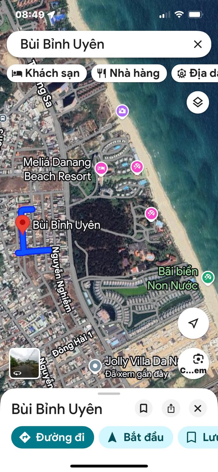 Đất biển Bùi Bỉnh Uyên Đà Nẵng 100m² giá 4.6 tỷ - Đầu tư sinh lời ngay!