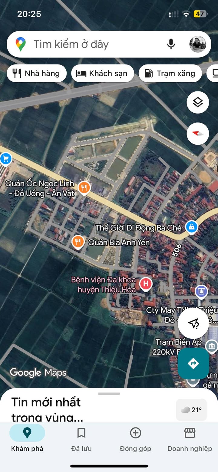 Đất nền đẹp tại khu vực ngã Ba Chè, Thiệu Trung - Giá chỉ từ 1.4 tỷ!