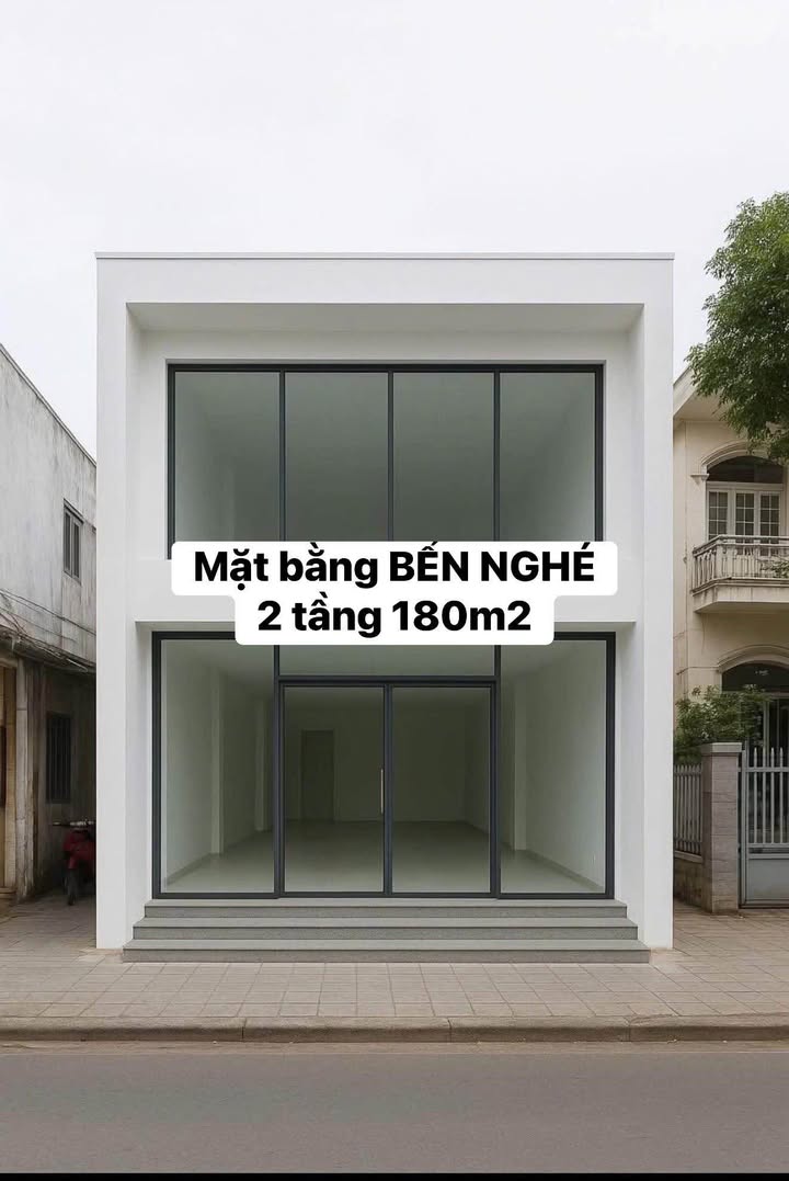Mặt bằng 2 tầng cho thuê tại Bến Nghé, Huế - Diện tích 180m², giá 30 triệu/tháng!