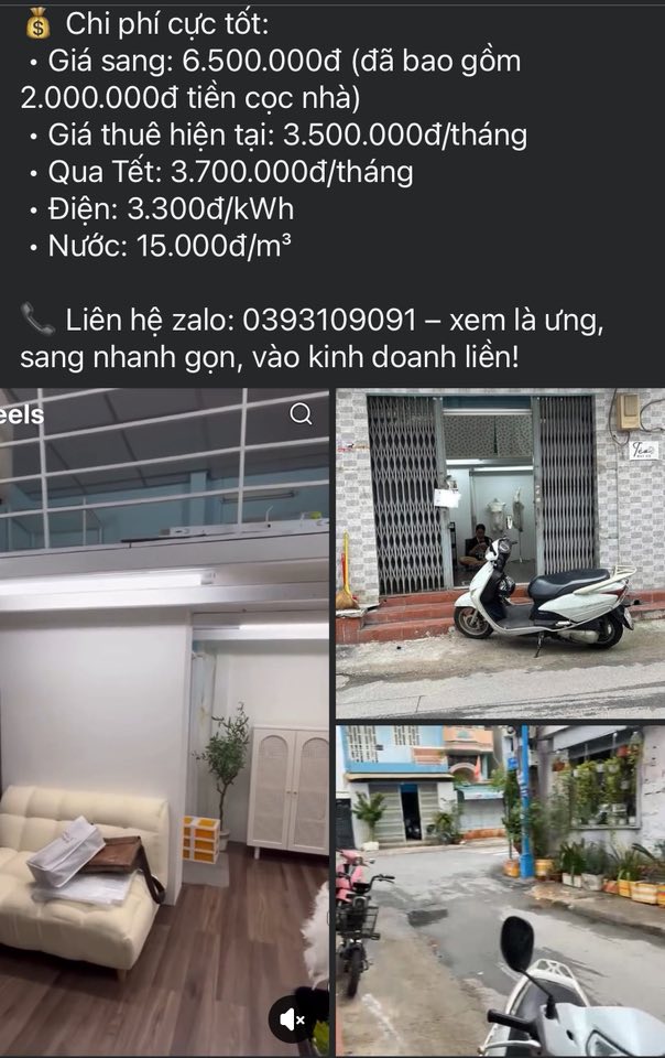 Kiot cho thuê tại Tân Phú 20m² - Vừa ở vừa kinh doanh, giá tốt!