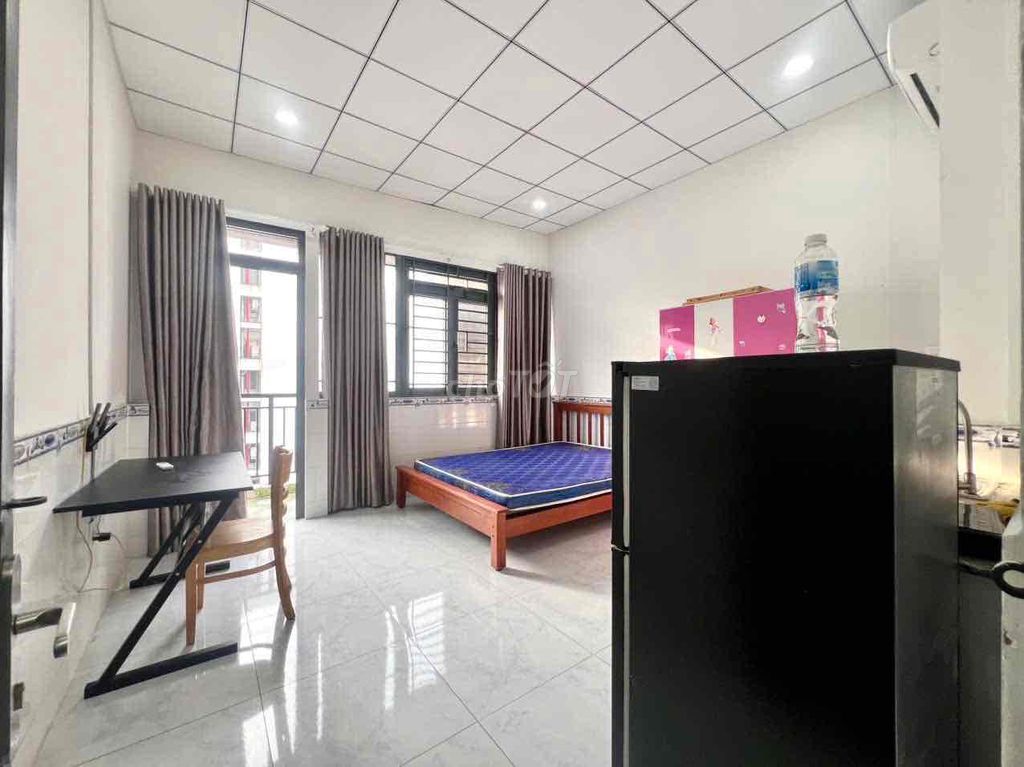 Căn hộ Studio Full NT 35m² giá 4.9 triệu - Gần chợ Bà Chiểu, an ninh 24/7!